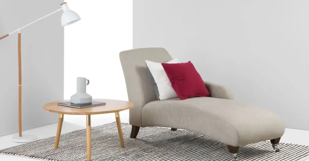 Mesa de Centro Redonda Range – Roble macizo y Metal