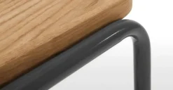 Mesa de Centro y Juego de 2 Mesas Auxiliares Hill – Fresno y gris