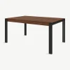 Mesa de Comedor 6 Asientos Corinna – Nogal y Negro