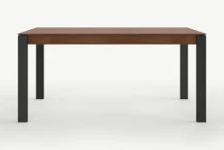Mesa de Comedor 6 Asientos Corinna – Nogal y Negro