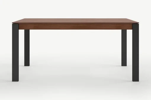 Mesa de Comedor 6 Asientos Corinna – Nogal y Negro