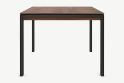 Mesa de Comedor 6 Asientos Corinna – Nogal y Negro