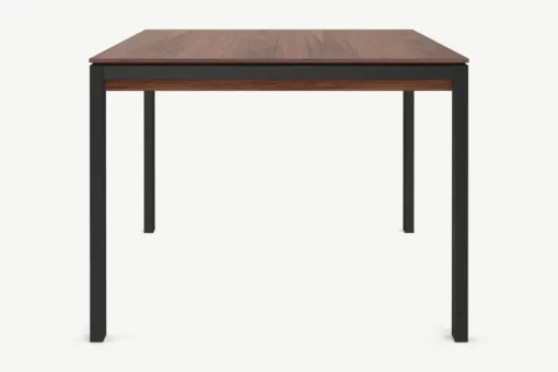 Mesa de Comedor 6 Asientos Corinna – Nogal y Negro