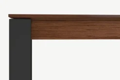 Mesa de Comedor 6 Asientos Corinna – Nogal y Negro