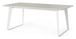 Mesa de Comedor Boone – Hormigón Blanco