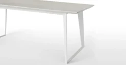 Mesa de Comedor Boone – Hormigón Blanco