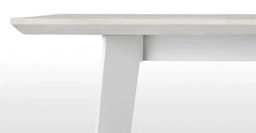 Mesa de Comedor Boone – Hormigón Blanco