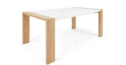 Mesa de Comedor Ethan – Roble y Blanco