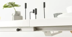 Mesa de Comedor Ethan – Roble y Blanco