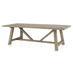 Mesa de Comedor Extra Grande Iona – Madera de Pino
