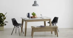 Mesa de Comedor Fawn – Madera de mango y zinc