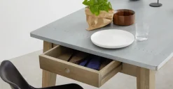 Mesa de Comedor Fawn – Madera de mango y zinc