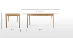 Mesa de Comedor Grande Monty – Roble