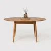 Mesa de Comedor Ovalada Escandi 155 cm – Roble