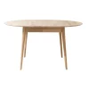 Mesa de Comedor Ovalada Escandi 155 cm – Roble Claro