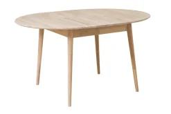 Mesa de Comedor Ovalada Escandi 155 cm – Roble Claro