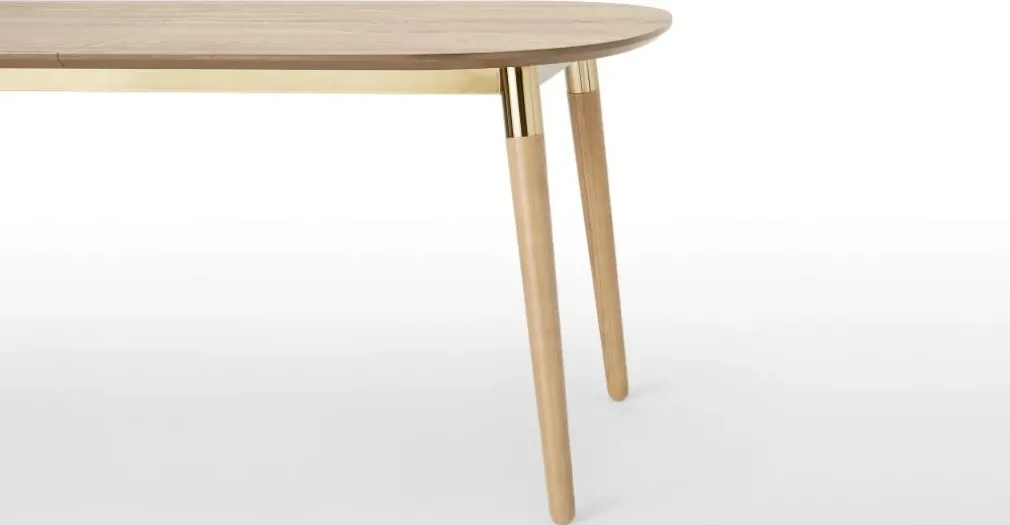 Mesa de Comedor Ovalada Edelweiss – Fresno