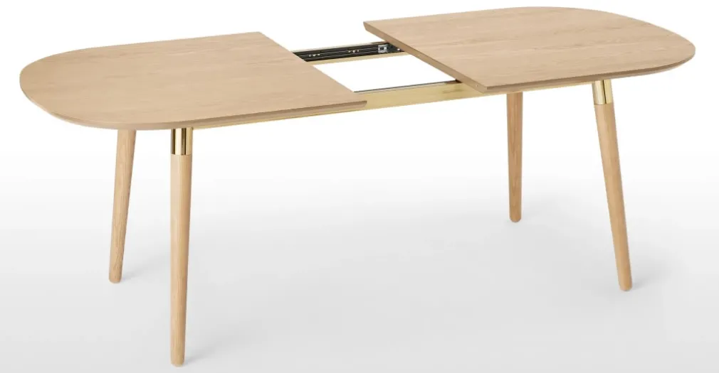 Mesa de Comedor Ovalada Edelweiss – Fresno