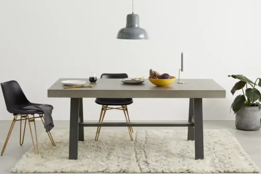 Mesa de Comedor para Exterior Edson – Cemento