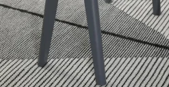 Mesa de Comedor Rectangular Hurst – Roble y Gris