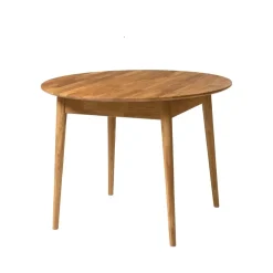 Mesa de Comedor Redonda Escandi 100 cm – Roble