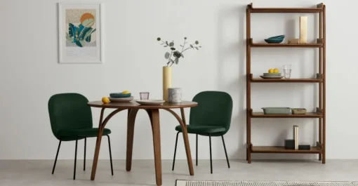Mesa de Comedor Redonda Safia – Nogal