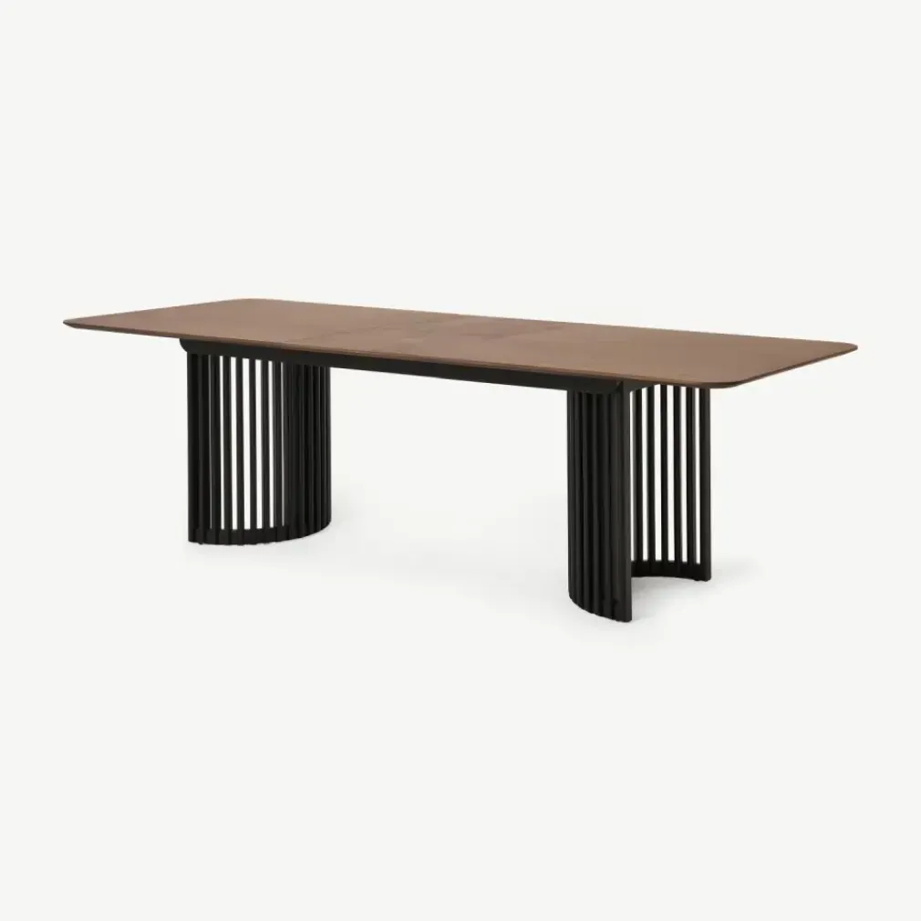 Mesa de Comedor Zaragoza – Nogal y Negro
