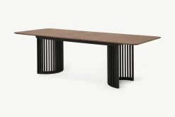Mesa de Comedor Zaragoza – Nogal y Negro