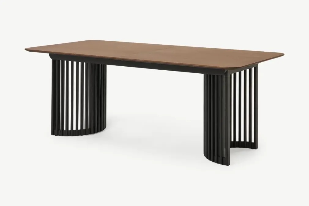 Mesa de Comedor Zaragoza – Nogal y Negro