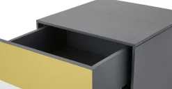 Mesa de Noche Jena – Madera de Mango Gris