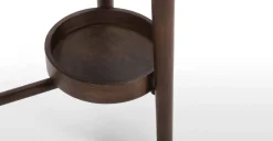 Mesa de noche Penn – Fresno oscuro