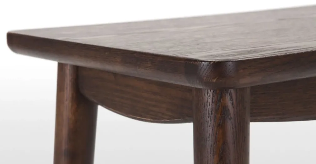 Mesa de noche Penn – Fresno oscuro