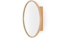 Mueble de pared con espejo Penn – Roble