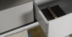 Mueble multimedia de pared Stretto – Gris