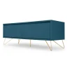 Mueble multimedia Elona – Azul Cerceta