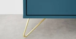 Mueble multimedia Elona – Azul Cerceta