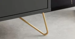 Mueble multimedia Elona – Gris Carbón