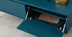 Mueble multimedia Elona – Azul Cerceta