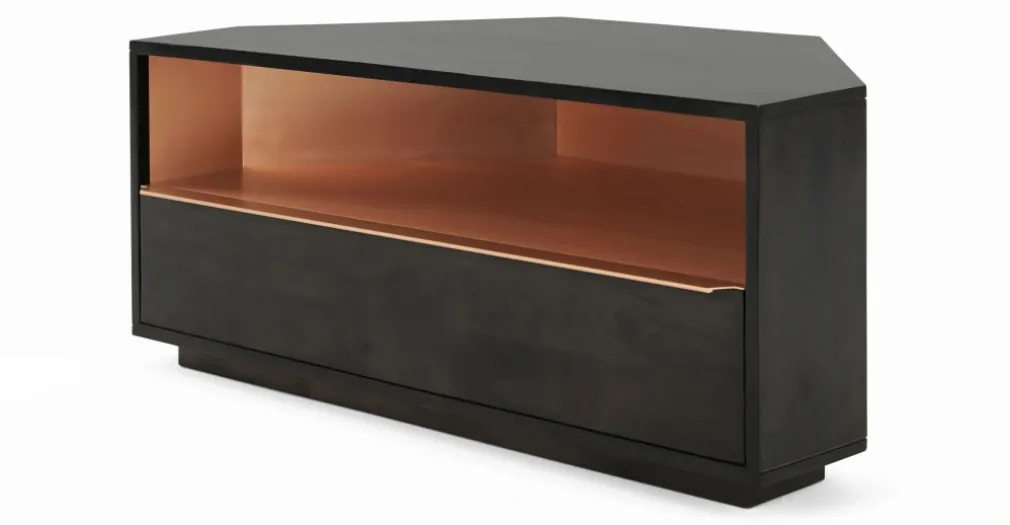 Mueble Multimedia Esquinero Anderson – Sombra