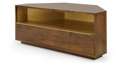 Mueble Multimedia Esquinero Anderson – Caramelo
