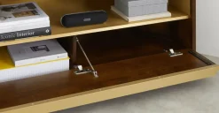 Mueble Multimedia Esquinero Anderson – Caramelo