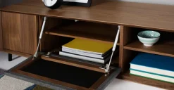 Mueble multimedia grande Luther – Nogal