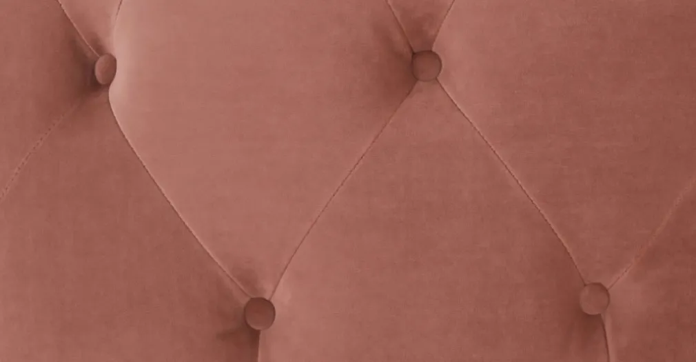 Puf Redondo Grande Hampton – Palo Rosa