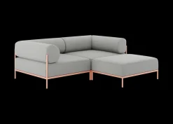 Seccional 2 Cuerpos con Chaise Longue a la Derecha Noah