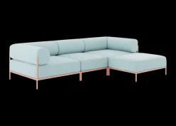 Seccional 3 Cuerpos con Chaise Longue a la Derecha Noah