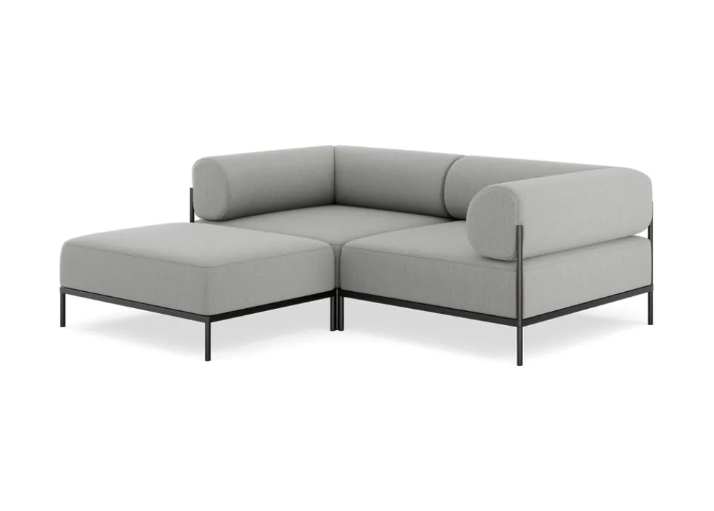 Seccional 2 Cuerpos con Chaise Longue a la Izquierda Noah