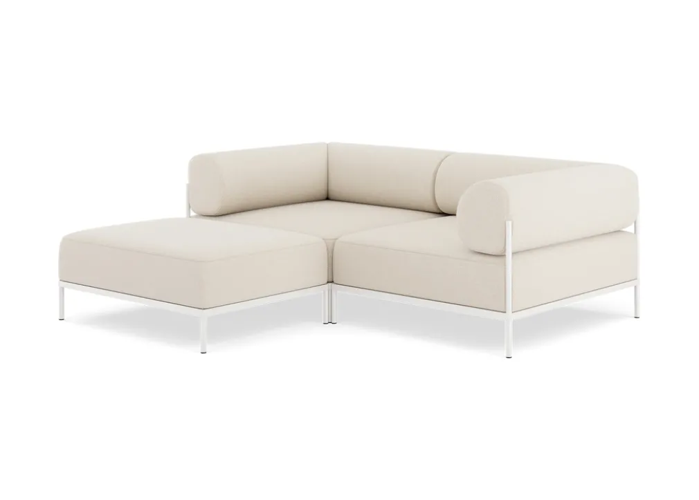 Seccional 2 Cuerpos con Chaise Longue a la Izquierda Noah