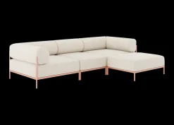 Seccional 3 Cuerpos con Chaise Longue a la Derecha Noah