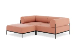 Seccional 2 Cuerpos con Chaise Longue a la Izquierda Noah