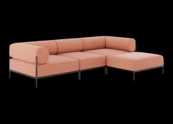 Seccional 3 Cuerpos con Chaise Longue a la Derecha Noah